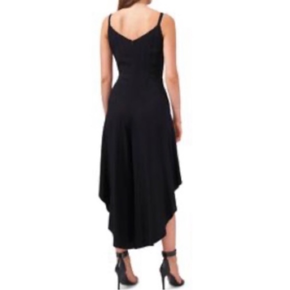 MSK Black and White Asymmetrical Romper/Jumpsuit Size XL - Picture 4 of 6